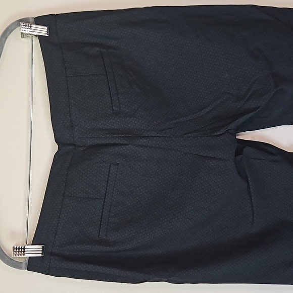 Marion Serrani Italy Black Ankle Slacks Size 10 - Picture 6 of 6